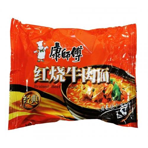 康师傅  方便面红烧牛肉  85g