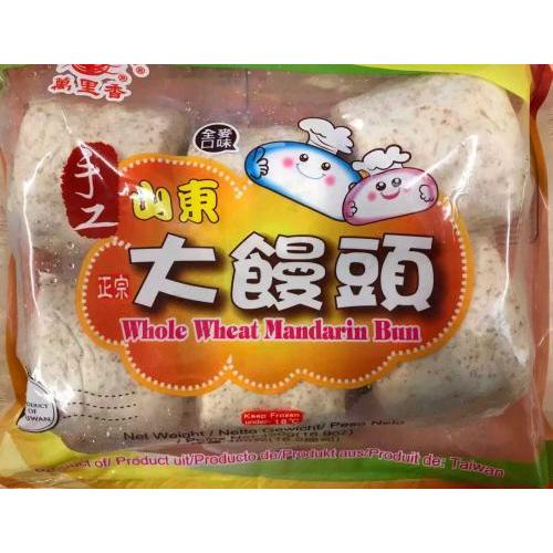 万里香 手工山东大馒头（全麦） 480g