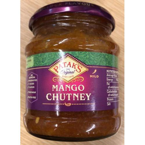 Pataks 芒果甜辣酱 340g(Mango Chutney)