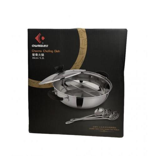 创生 鸳鸯锅 （带勺）30cm/5.2L