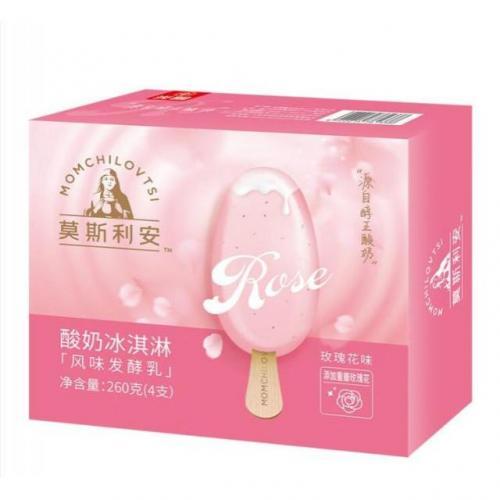 莫斯利安酸奶冰淇淋（玫瑰味）260g