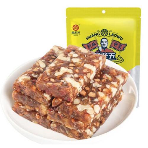 黄老五 核桃软糕 红枣味106g