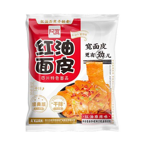 白家阿宽 红油面皮 麻辣味 (袋装)120g