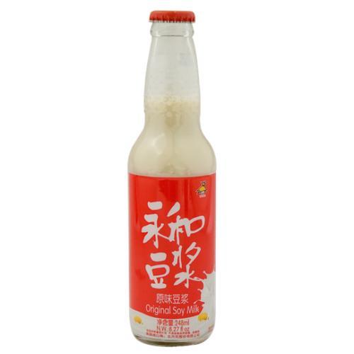 永和 香浓原味豆浆 瓶装 248ml