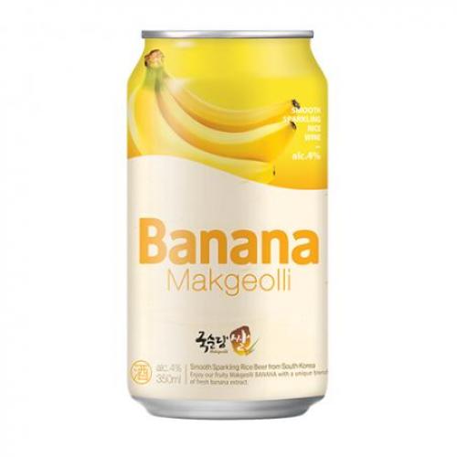 KSD 听装香蕉味米酒 （酒精含量 4%）350毫升