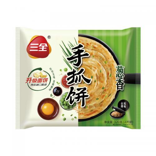 三全 葱香手抓饼 320g