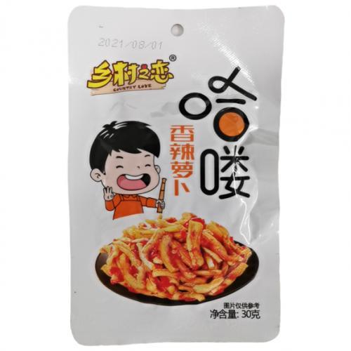 乡村之恋 香辣萝卜  30g