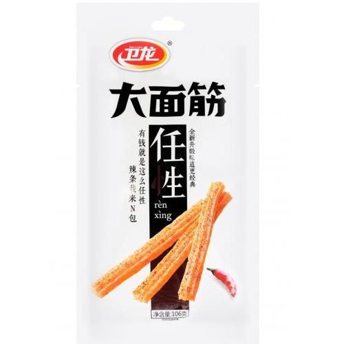 卫龙 大面筋 （白袋） 65g