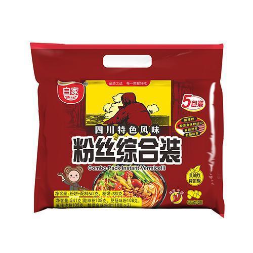 白家阿宽 红薯粉丝-综合装（5袋装）538g