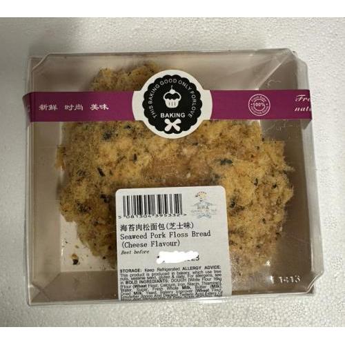 海苔肉松面包  （芝士味）1个