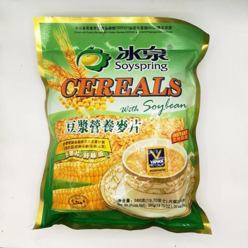 冰泉 豆浆营养麦片 560g