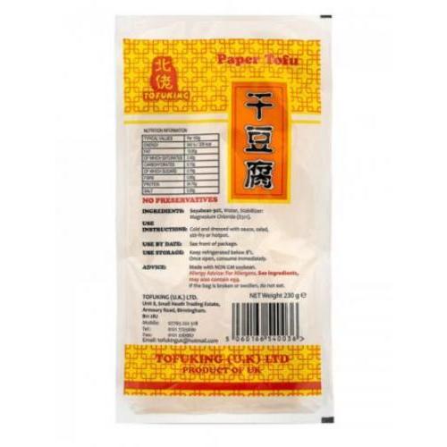 短期 北佬 豆腐皮（干豆腐） 230g 到期日: 12-01-2026