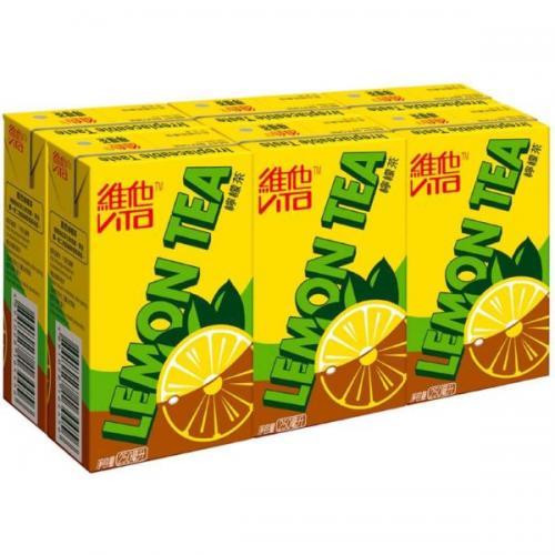 维他奶 柠檬茶 6x250ml 