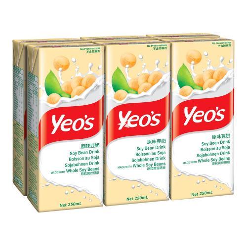 杨协成 原味豆奶 6X250ml