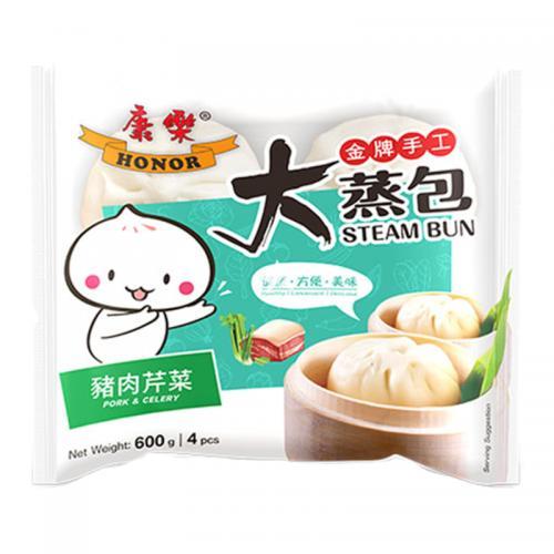 康乐 大蒸包 猪肉芹菜 600g