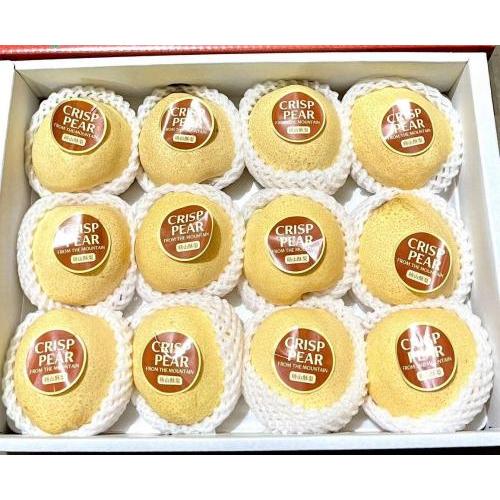 新鲜 超甜贡梨/酥梨 1箱12个