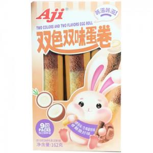 AJI 双色蛋卷 生椰拿铁 162g